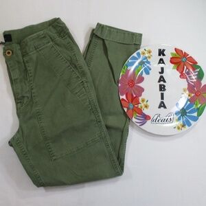 J. CREW  Olive Green Skinny Pants  Size 4